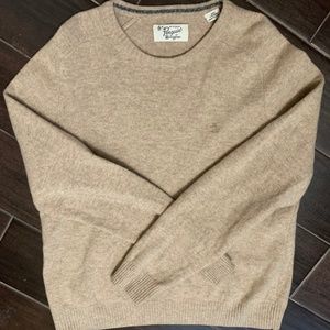 PENGUIN 100% LAMBSWOOL RAGLAN CREW NECK SWEATER